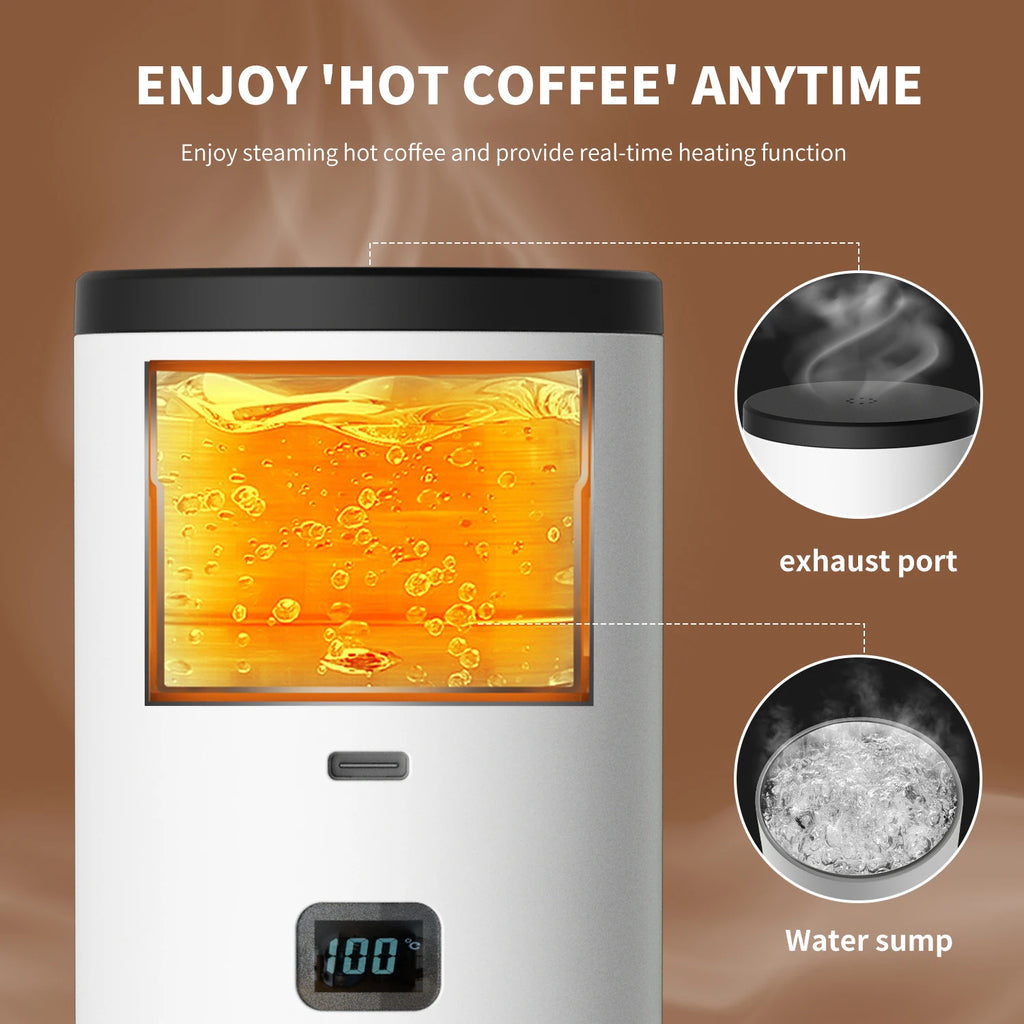 URGGU Portable Capsule Coffee Maker – Wireless Touch Screen