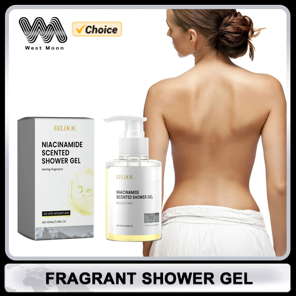 Body Cleaning Gel Dryness Improving Roughness Shrink Pores Oil Control Moisturizing Skin Brighten Exfoliator Skin Care Body Wash Oasis Select 100ml boxed
