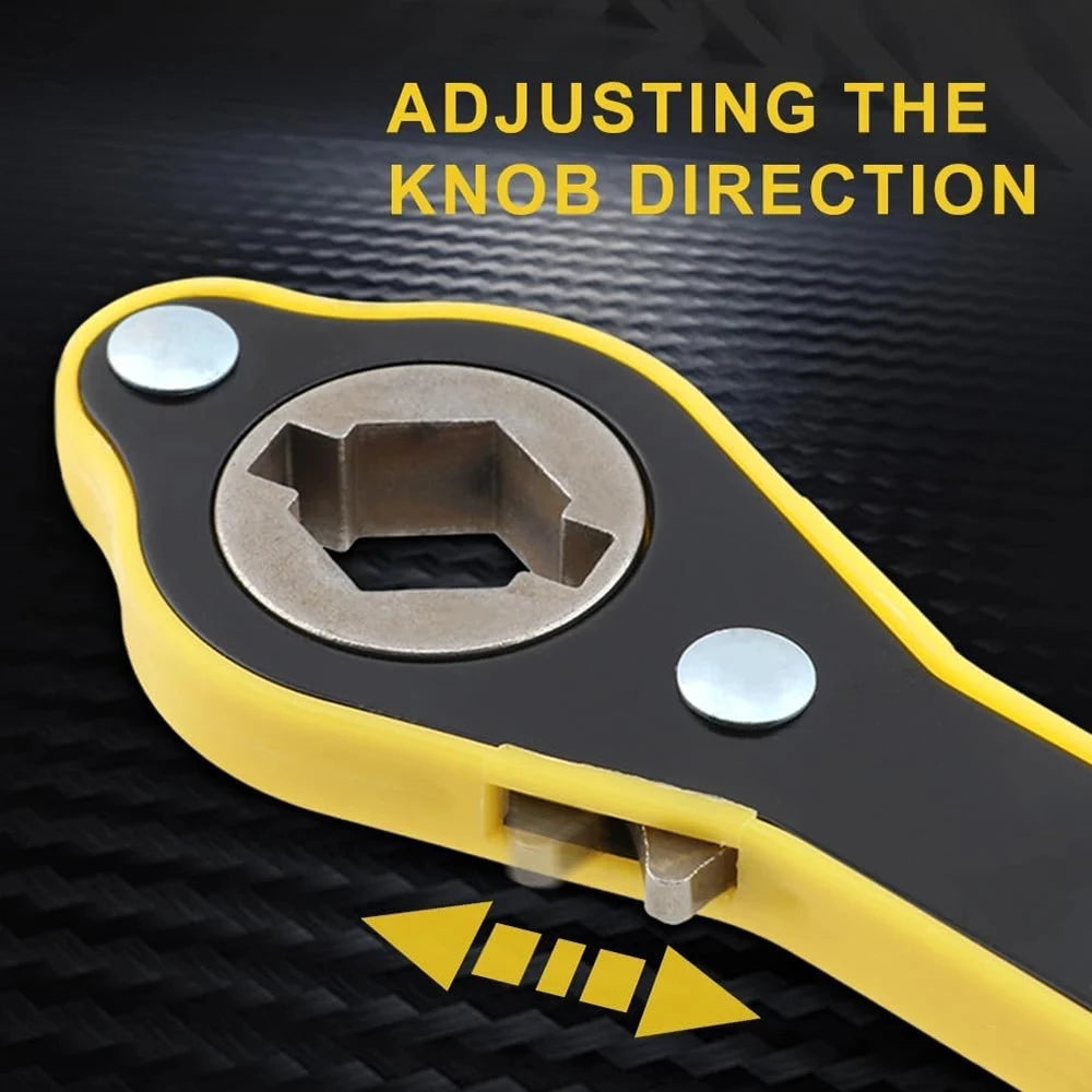 Universal Car Jack Ratchet Wrench – Cross & Dual Purpose Set