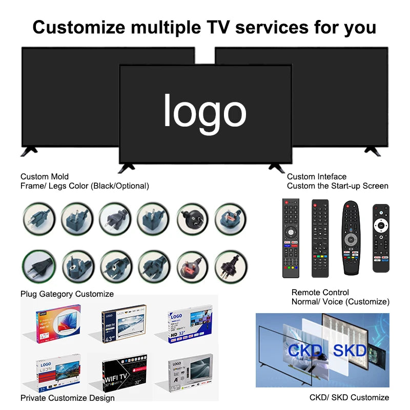 70 Inch 4k Television Android 2k Smart Tv 32 43 50 55 60 65 75 85 Inch for Cinema Experience Oasis Select