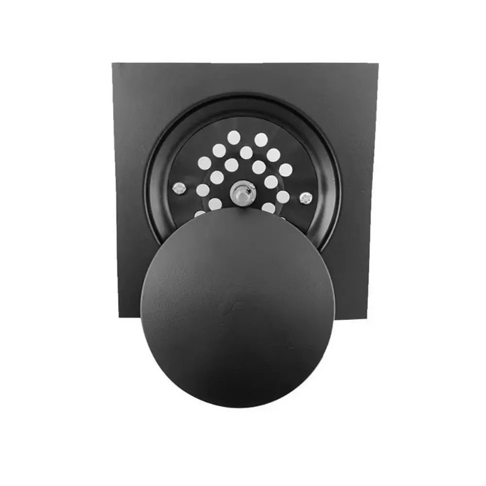 Square Shower Floor Drain | Press-Type Hair Catcher Anti-Odor