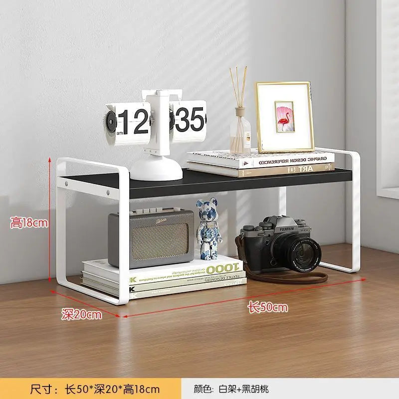 Countertop Kitchen Storage Rack – Layered Cabinet Organizer