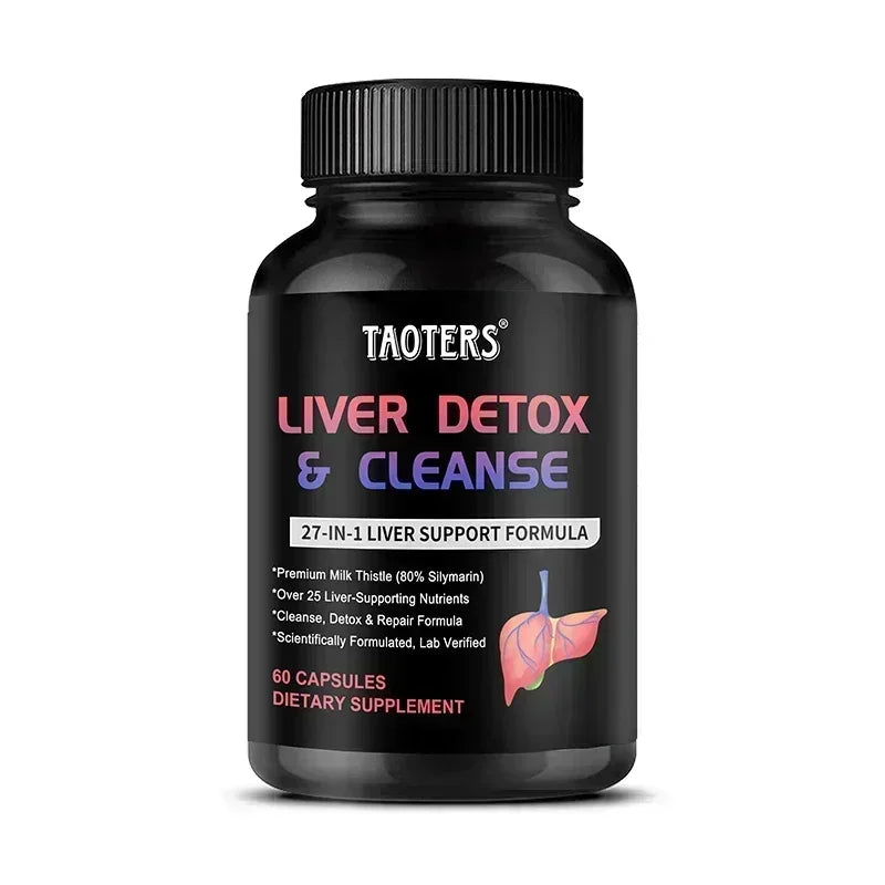 27-in-1 Liver Cleanse Capsules | Milk Thistle & Artichoke