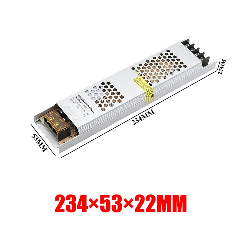 LED Power Supply DC 12V 24V Transformer AC 220V TO DC 12V 24V Power Supply 60W 100W 150W 200W 300W 400W For LED Strip Lamp Bar Oasis Select 150W 12V