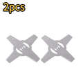 150mm Universal Stainless Steel Grass Trimmer Blade 3/4T Brushcutter Trimmer Blade Oasis Select 2pcs