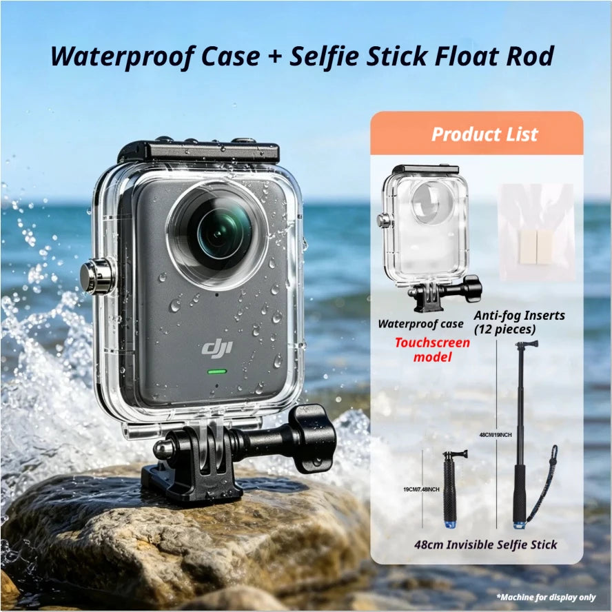 DJI Osmo 360 Waterproof Diving Case – 6M Underwater Protection