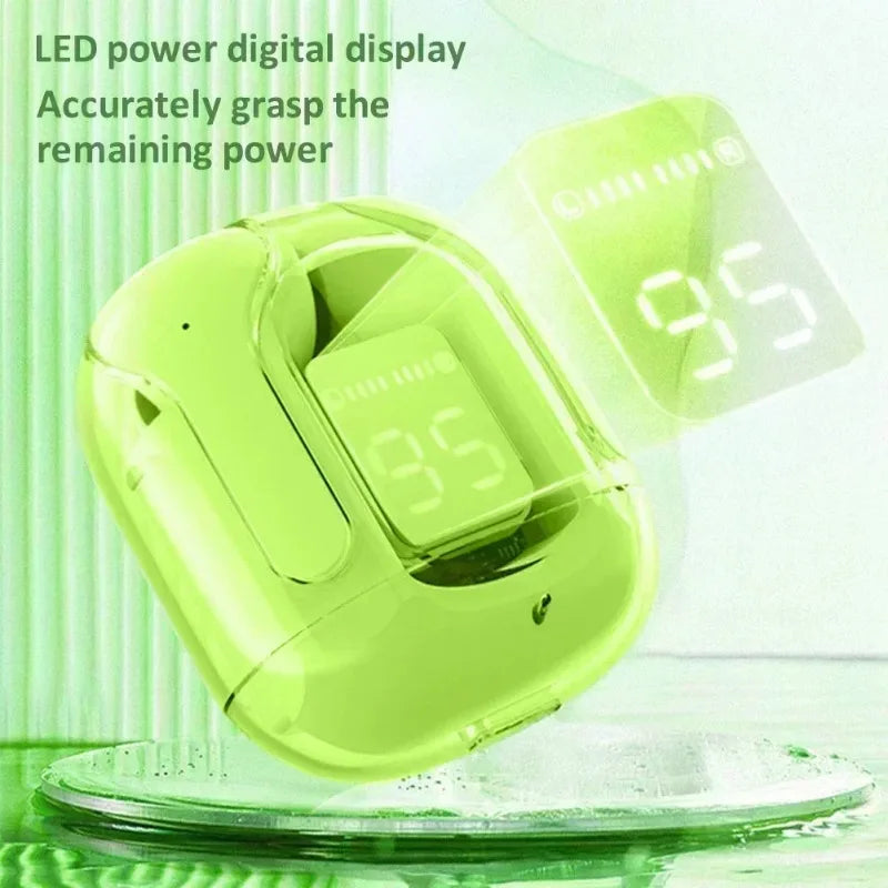 Wireless Mini Earbuds LED Power Digital Display TWS Wireless Headset Stereo Bluetooth Headphones For All smartphones Oasis Select