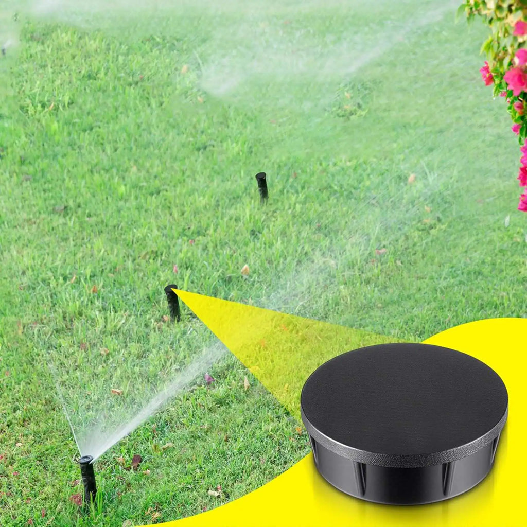 2026-WISH 10 Pack Sprinkler Head Cap For Hunter Pro Spray Sprinklers, Spray Shut Off Cap,Black Spray Head Cap Oasis Select