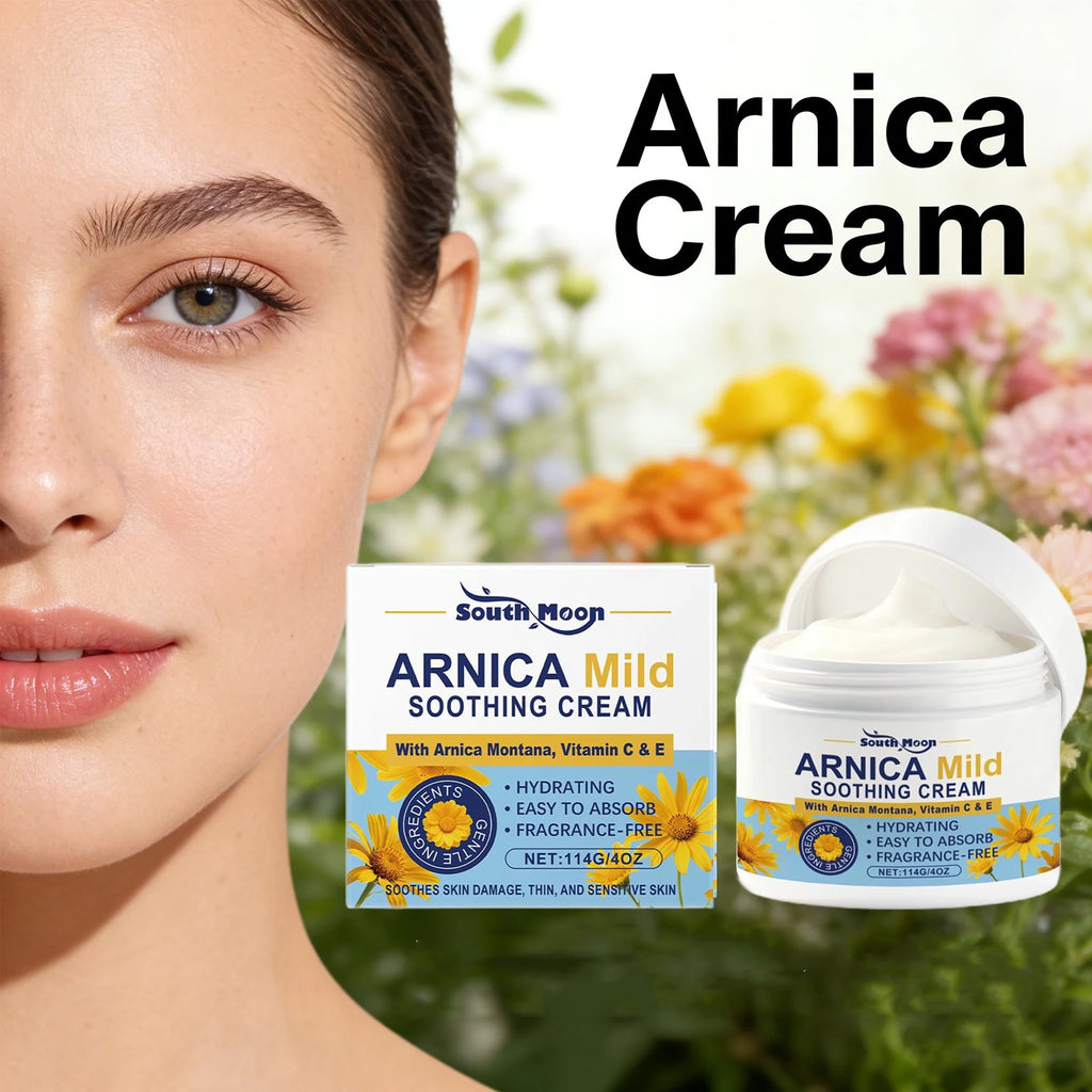 Soothing and Repairing Cream Repair Damaged Barriers Relieve Bruises Arnica Cream Reduce Swelling Marks Fragrance-Free Skin Care Oasis Select