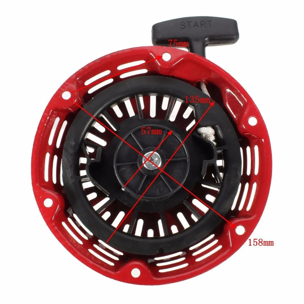Pull Start Recoil Assembly Kit For GX120 For 5.5For For HP For GX200 Engine Pull Starter Lawn Mower Accessories Oasis Select