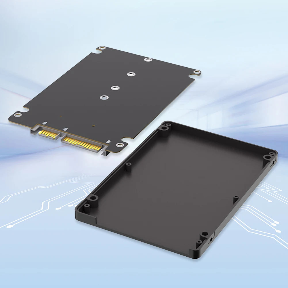 M.2 NGFF B Key to 2.5" SATA SSD Enclosure – 6Gbps Adapter SSD Enclosure Adapter Oasis Select