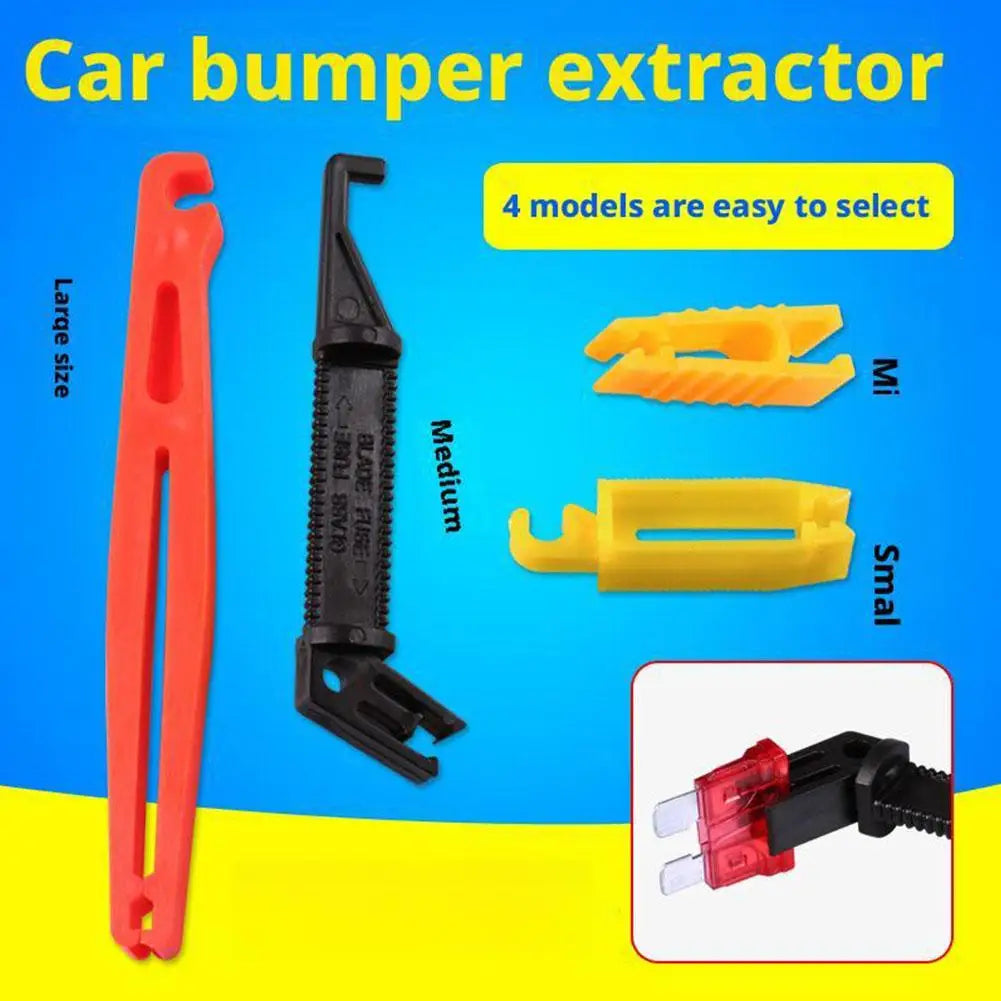 4 Pieces Micro Car Fuse Fetch Clips Car Fuse Extractor Fuse Remover Plastic Plier Tweezers Installation Tool Oasis Select