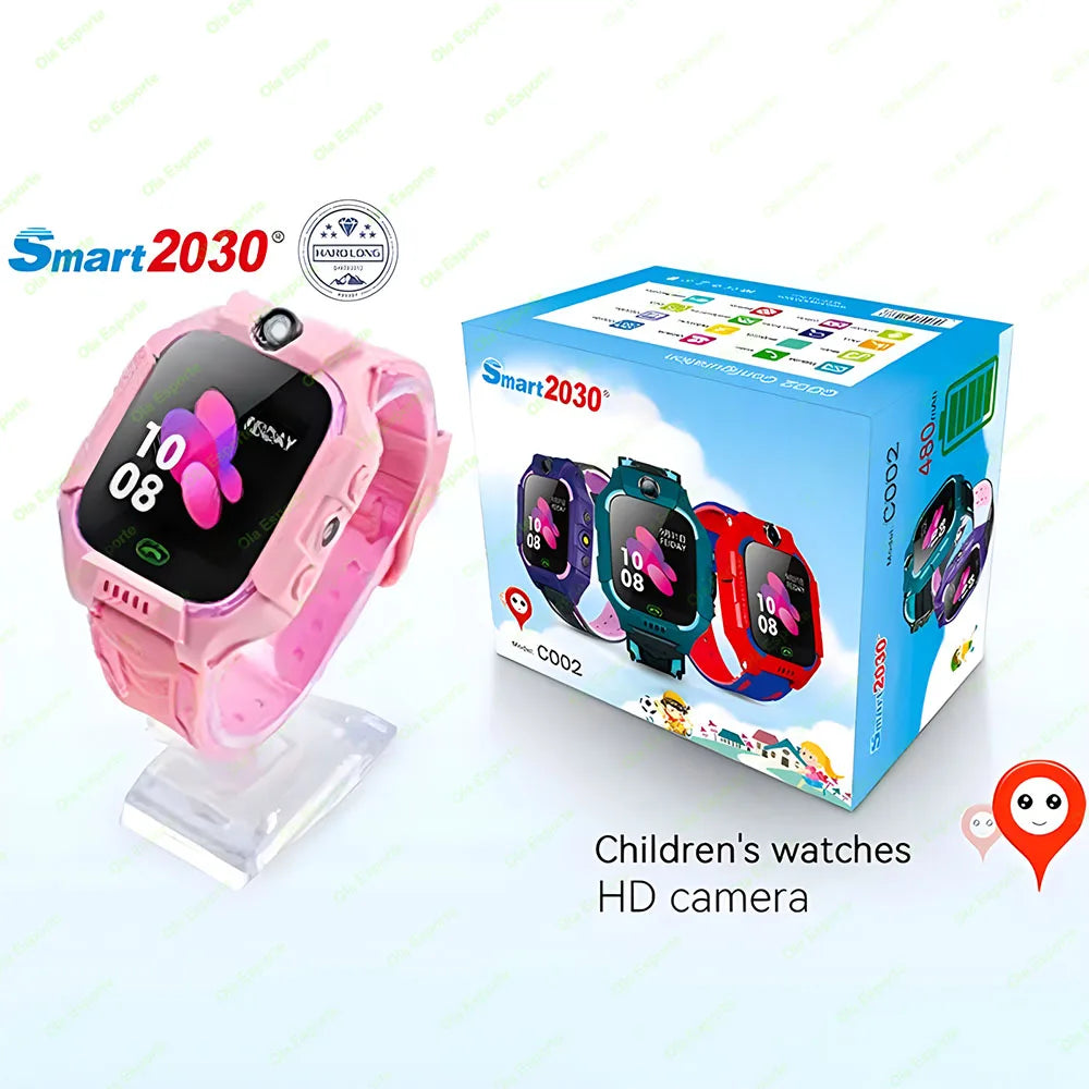 Kids GPS Smartwatch 2G SIM SOS Tracker | IP67 Waterproof