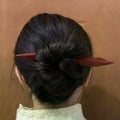 Retro Sandalwood Hairpin | Chinese Style Willow Leaf Hair Stick Wooden Hair Stick Oasis Select Default Title
