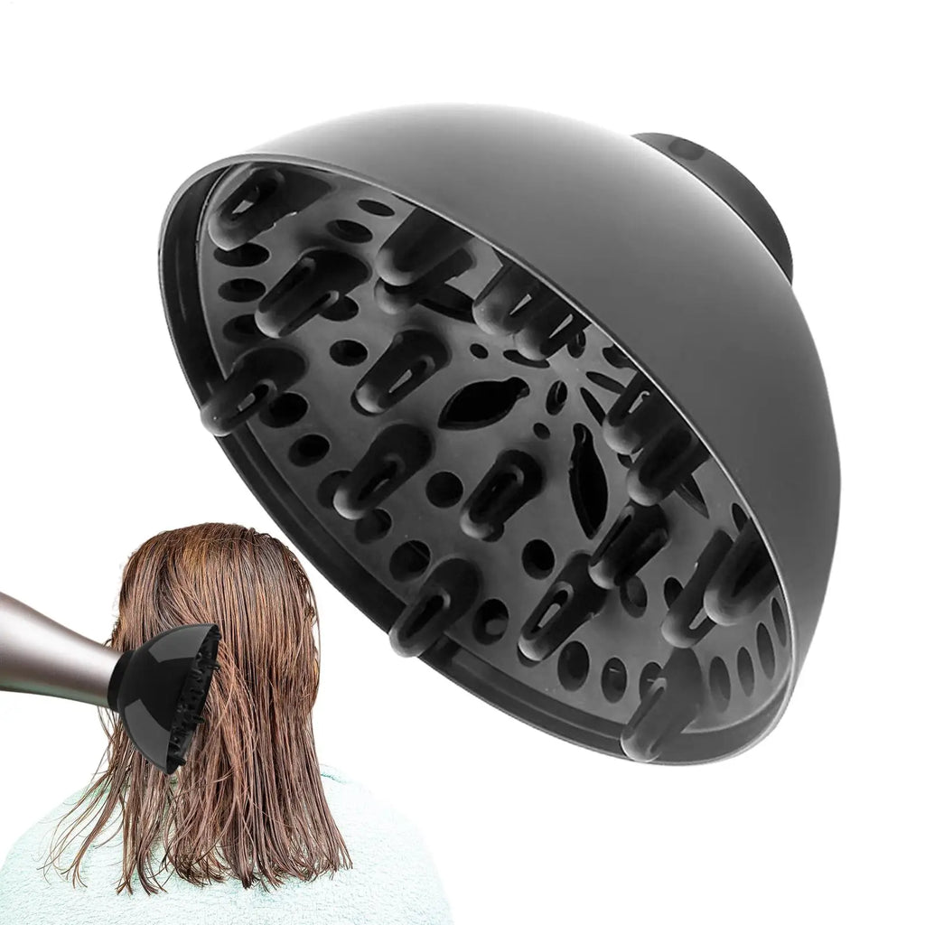 Diffuser Attachment for Hair Dryer Diffuser Head for Blow Dryer Adjustable from 1.4-inch to 2.6-inch Professional Styling Tool Oasis Select