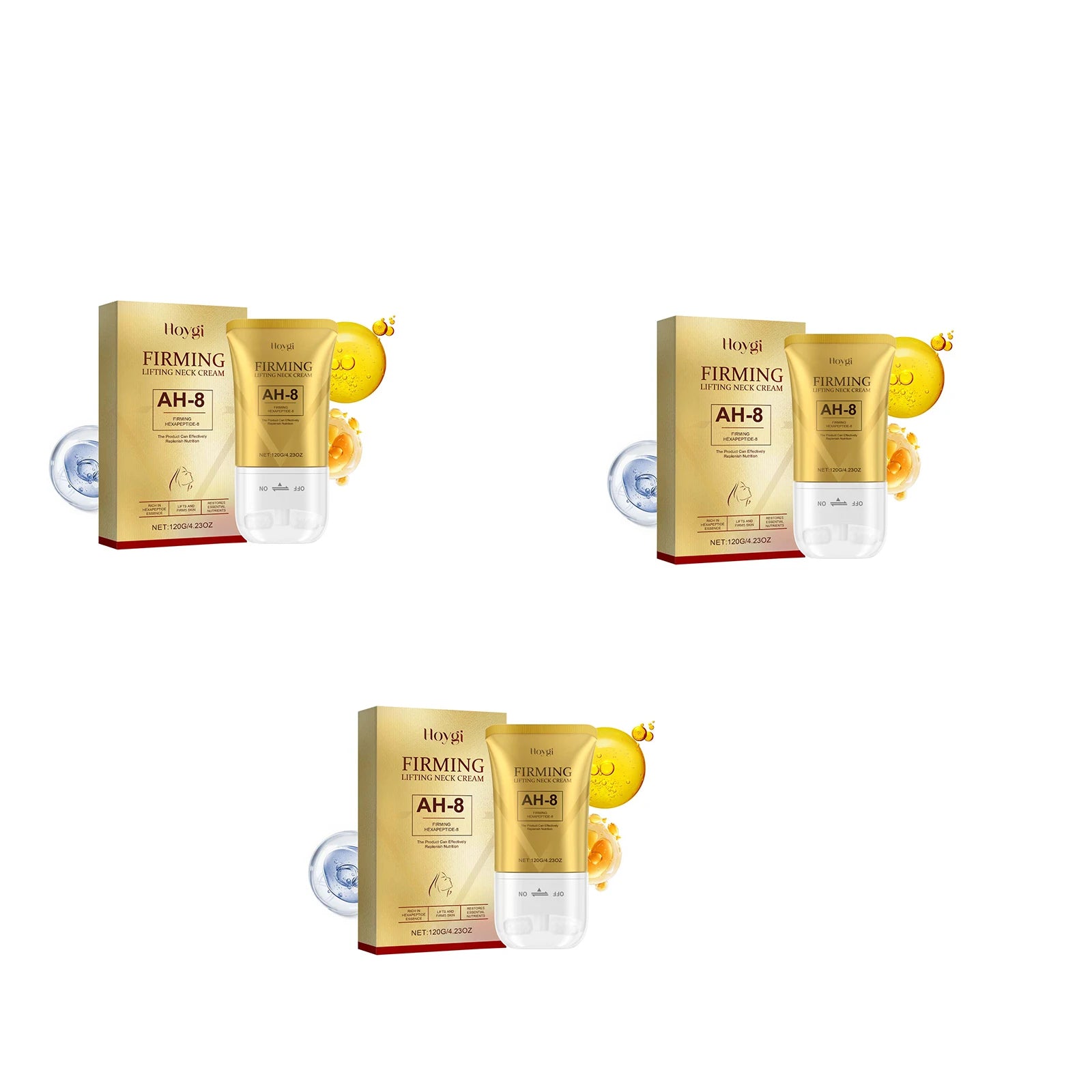 Firming Neck Cream with Roller – Lift, Tighten & Reduce Fine Lines