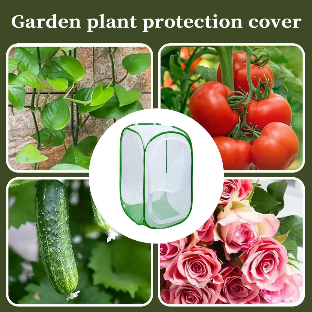 Foldable Plant Protector Mesh Cover Anti-frost Plants Greenhouses Accessories Seedlings Protective Gardening Netting Raised Bed Oasis Select