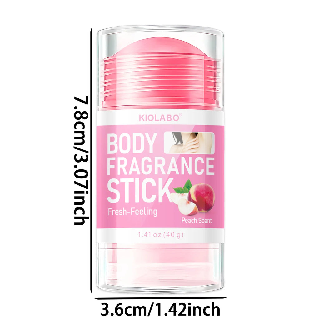 KIOLABO Peach Fresh and Dry Deodorant Stick - Eliminates hand and foot odor, leaving a fresh and cool fragrance Oasis Select
