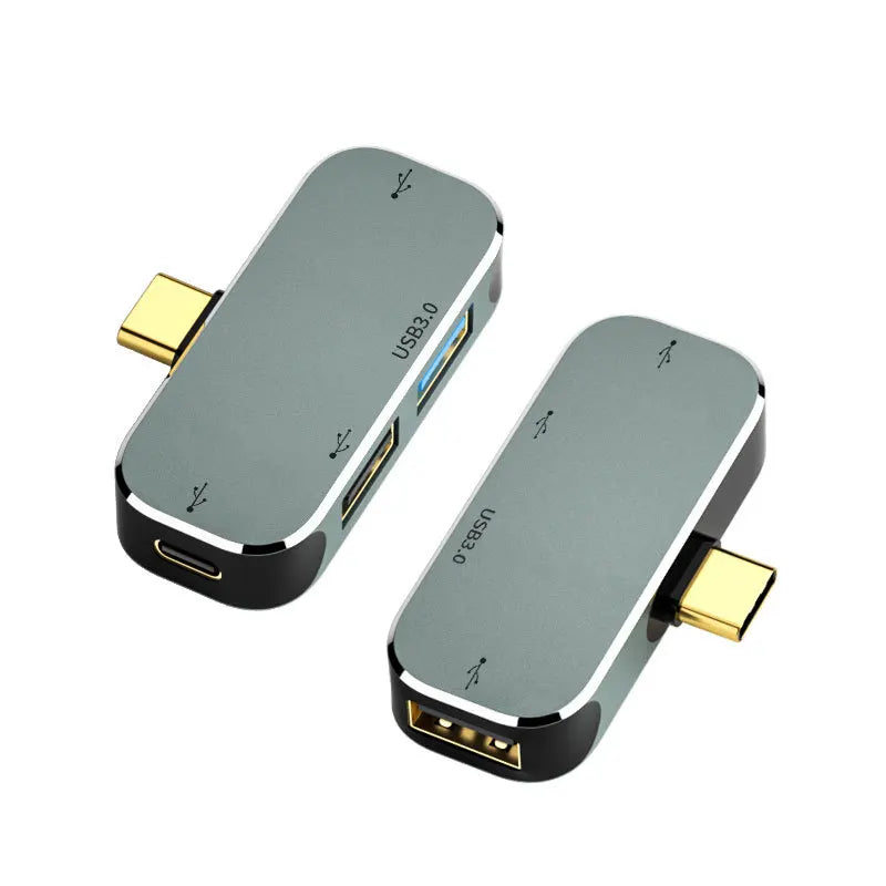  USB C Type-C Docking Station HUB3.55mm Jack Multi-function Converter PD100W USB3.0/USB2.0/USB3.1 HDMI-Compatible USB Extender Oasis Select