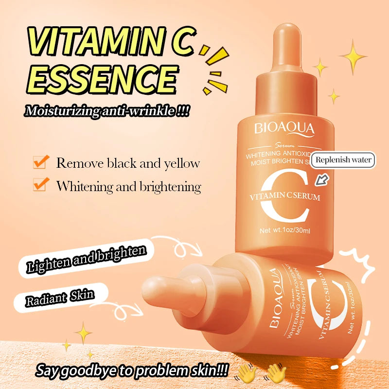 BIOAQUA Vitamin C Retinol Hyaluronic Acid Face Serum Set Face Serum Set Oasis Select