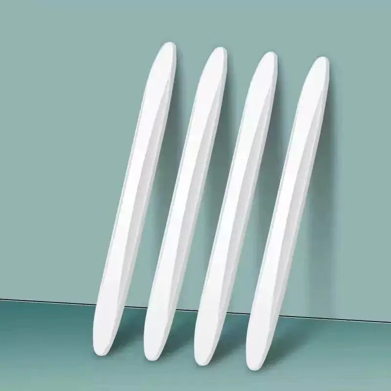 2/4Pcs Car Door Anti-collision Strip Mirror Door Border Collision Scraping Corner Guard Silicone Protective Anti-Sticker Oasis Select A6