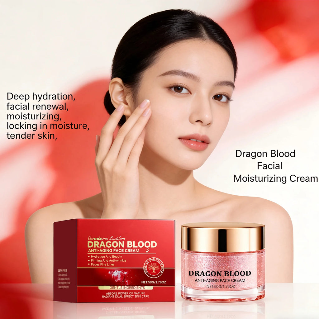 Dragon Blood Face Cream Anti Aging Fade Fine Lines Moisturizing Nourishing Skin Hydrating Improve Dry Skin Firming Face Care Oasis Select