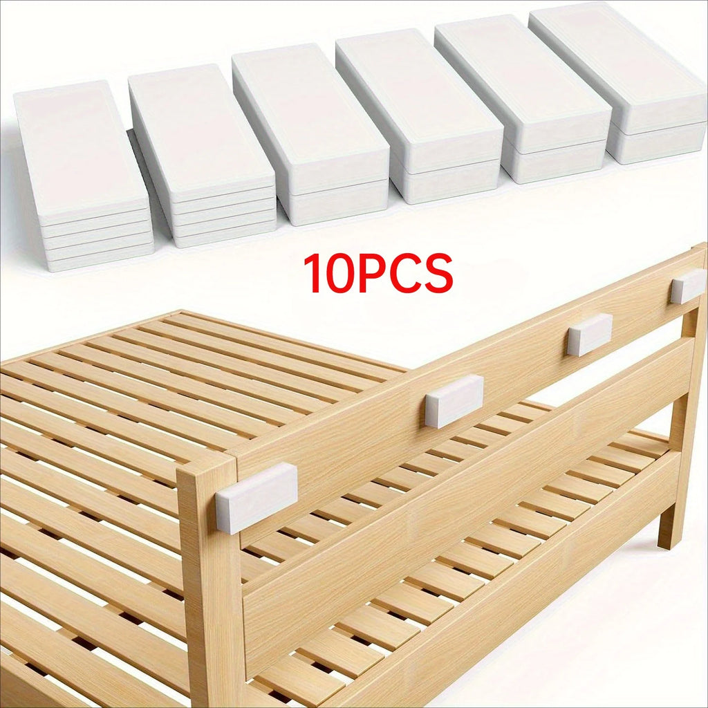 10pcs EVA Foam Double-sided Adhesive Wall Protector Is Suitable for Shock Protection of Sofa Bench Wall Anti Vibration Pads Oasis Select White-10pcs-mix