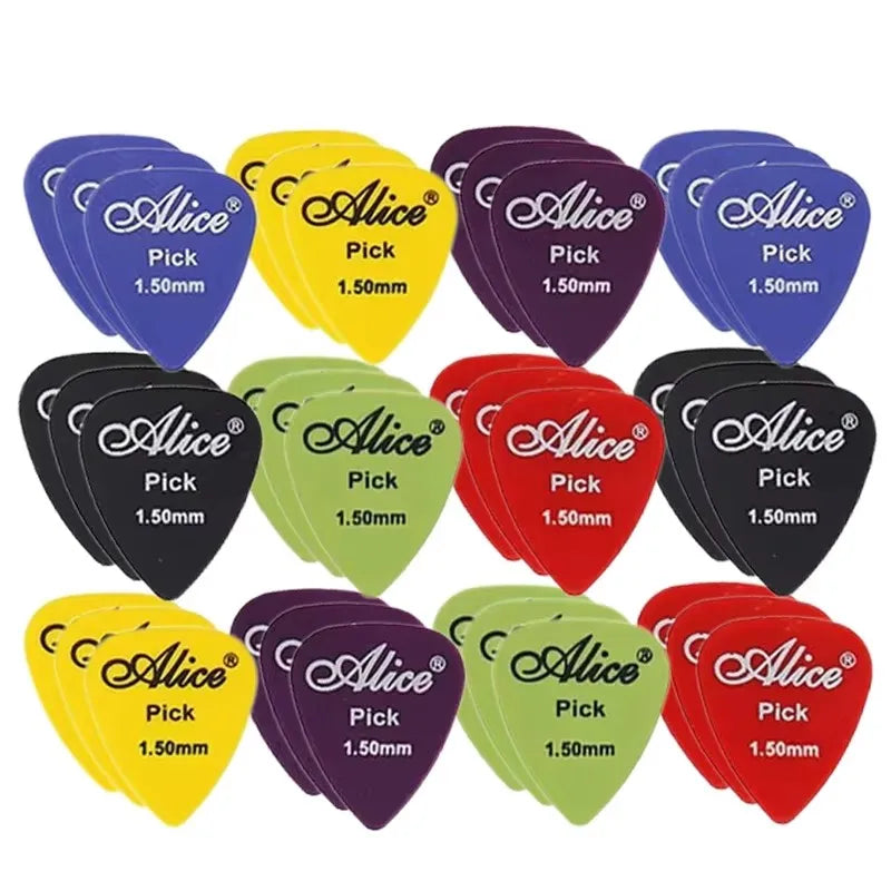 10/50/90Pcs Guitar Picks Acoustic Electric Bass Plectrum Mediator Guitar Accessories Thickness 0.58 - 1.5 mm Oasis Select