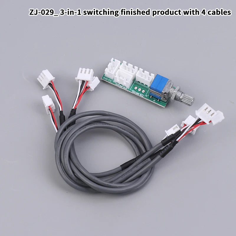 New Audio Signal Switching Board With Two Three And Four Audio Sources Selecting AB And Comparing Two Three Four Input And One Oasis Select 3in1 with cable