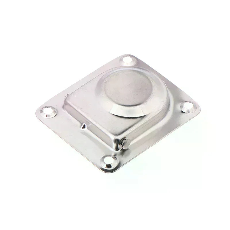 1Pc 65x56MM Stainless Steel Square Pull-ring Springloaded Boat Deck Hatch Pull Flush Mount Hardware Cabinet Recessed Rings Pull Oasis Select