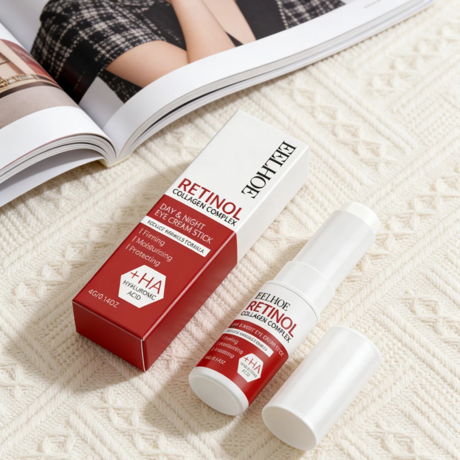 Eelhoe Retinol Collagen Eye Cream Stick – Anti-Wrinkle Firming Eye Cream Stick Oasis Select