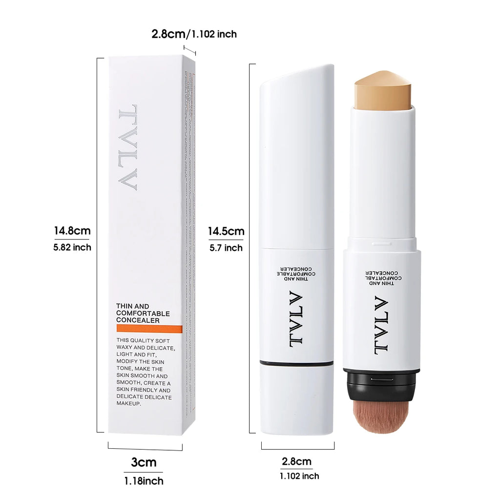 Double-Ended Cream Concealer – Full Coverage Natural Finish Cream Concealer Oasis Select