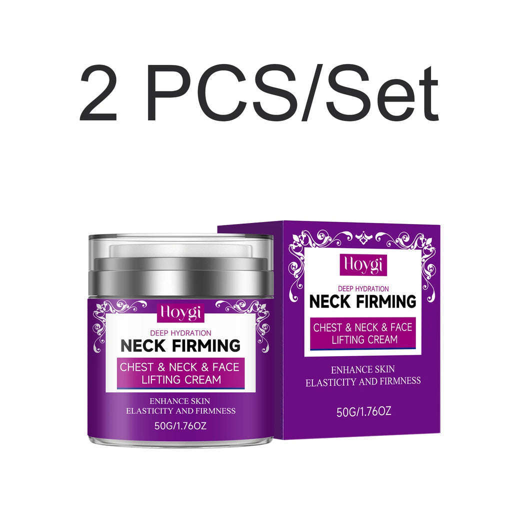 Neck Firming Cream Chest & Face Lifting Supports Firm Skin Smooths Fine Lines Moisturizing Elasticity Support Smooth Cream 50g Oasis Select 2 PCS