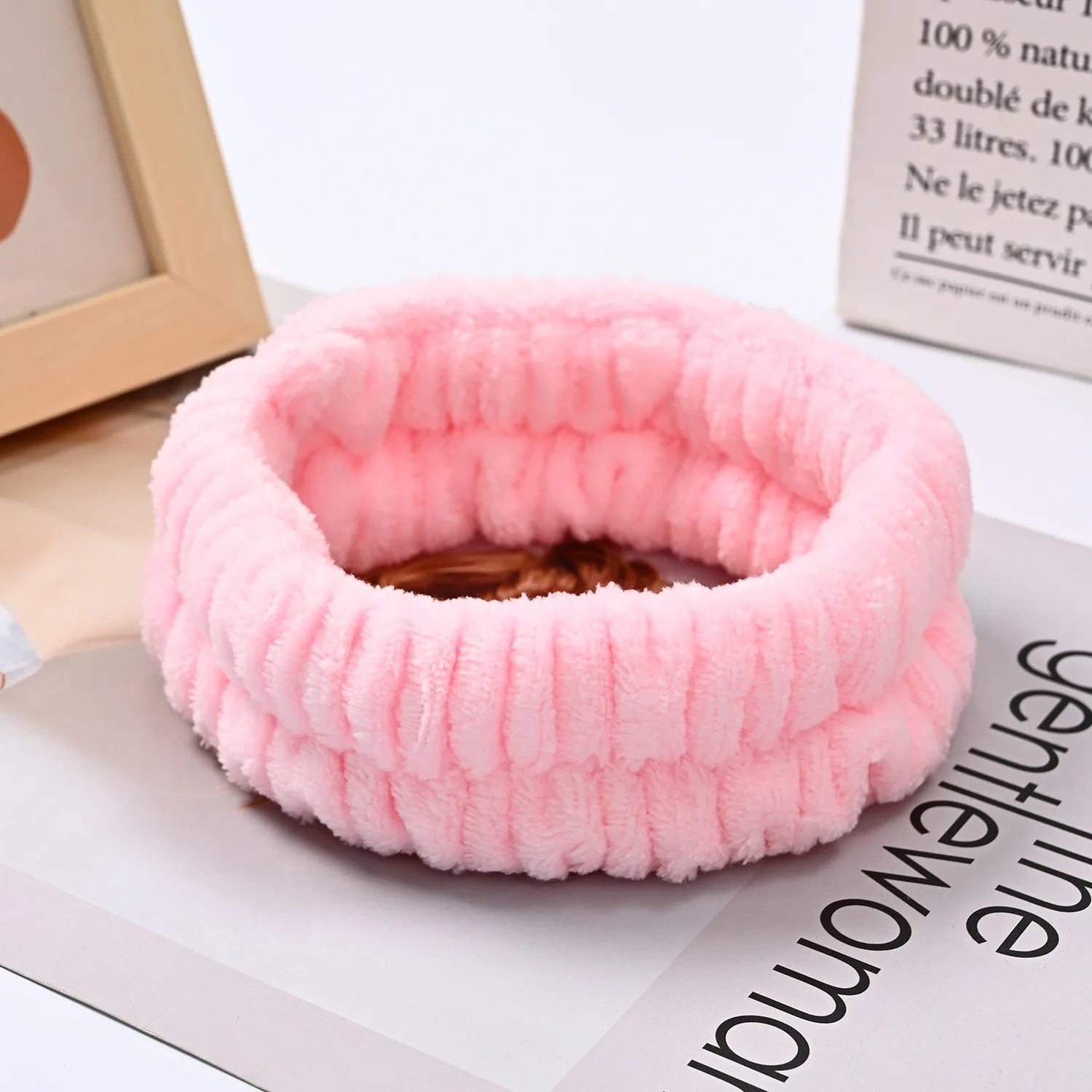50-1000PCS Compress Face Wash Puff Natural Wood Pulp Sponge Face Wash Puff Foaming Face Puff Cosmetic Puff Face Cleansing Sponge Oasis Select Hairband-1PC