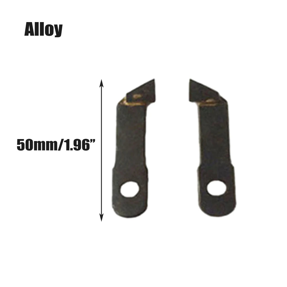 2pcs Circle Hole Cutting Blades Adjustable Wood Circle Hole Cutting Drill Bit 30/40mm Silver Alloy Blade For Woodworking Tools Oasis Select Alloy