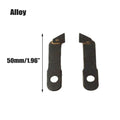 2pcs Circle Hole Cutting Blades Adjustable Wood Circle Hole Cutting Drill Bit 30/40mm Silver Alloy Blade For Woodworking Tools Oasis Select Alloy