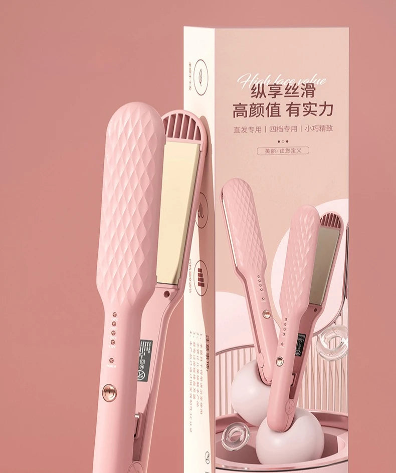 3D Hair Crimper Iron – Volumizing Corn Wave Styling Tool