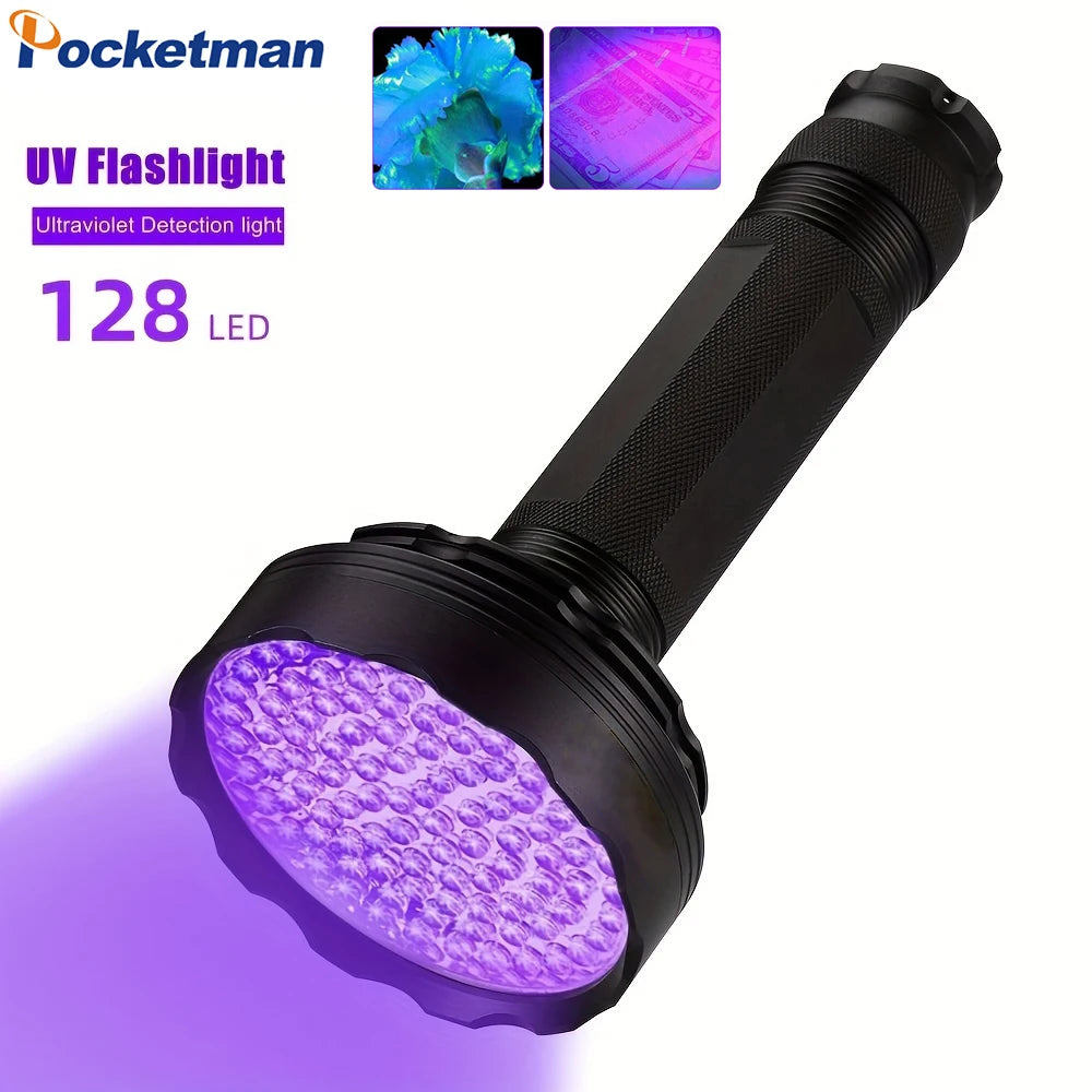 Black Light Flashlight 395nm Ultraviolet Light Torch UV Flashlight UV Light Detector for Pet Urine Stains Scorpion Money Ore Oasis Select Default Title
