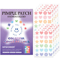 240 pieces/set of colorful cute design PE material patches - waterproof, alcohol free, non irritating transparent acne patches Oasis Select 240pcs