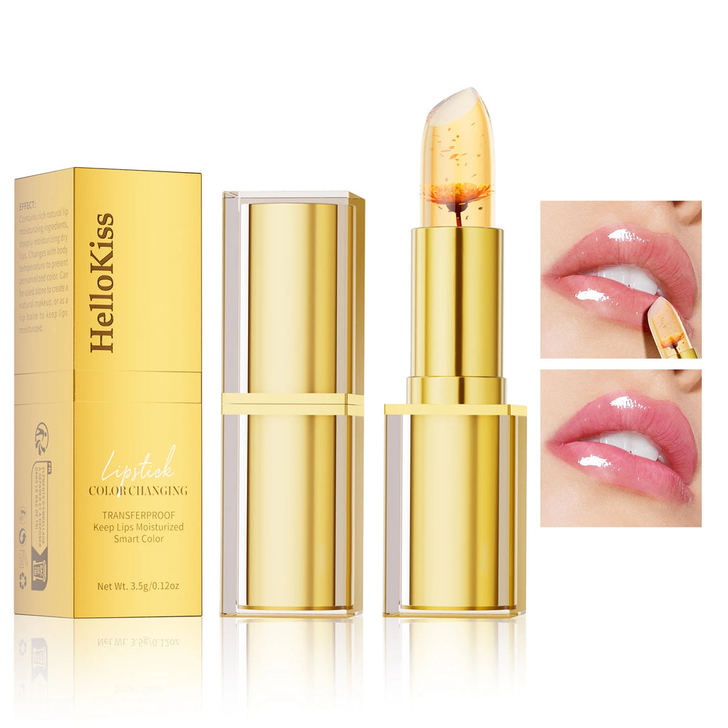 HelloKiss Crystal Color-Changing Petal Lipstick | Long-Lasting