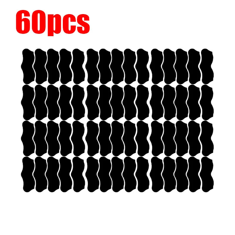 15/60pcs Professional Nose Strips Remover Blackhead & Whiteheads Gentle Pore Cleansing Patches Oil Control Exfoliating Effective Oasis Select 60pcs-black