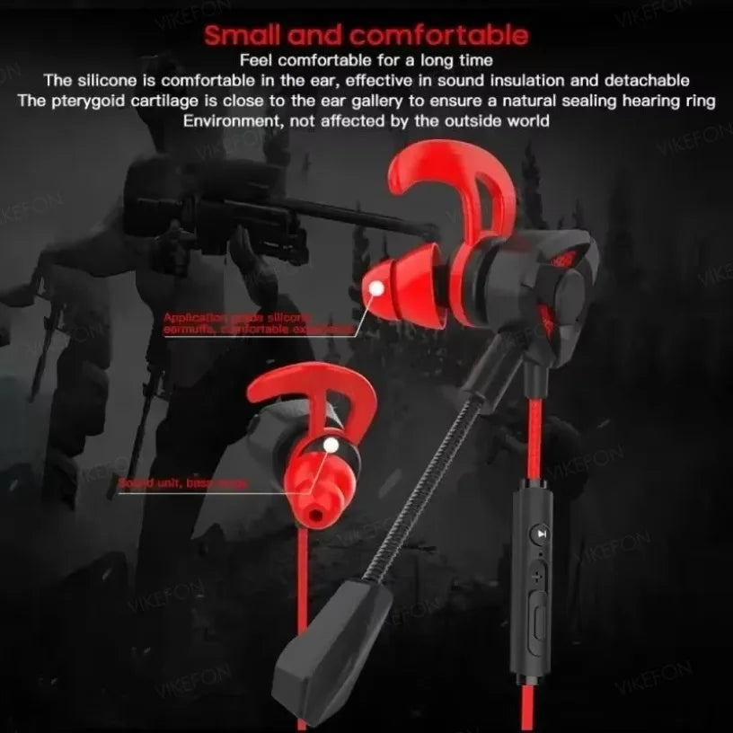 Universal New Wired With Mic Earphones Professional Wired Headset Multifunctional Durable Gaming Earbuds For 3.5 socket Oasis Select