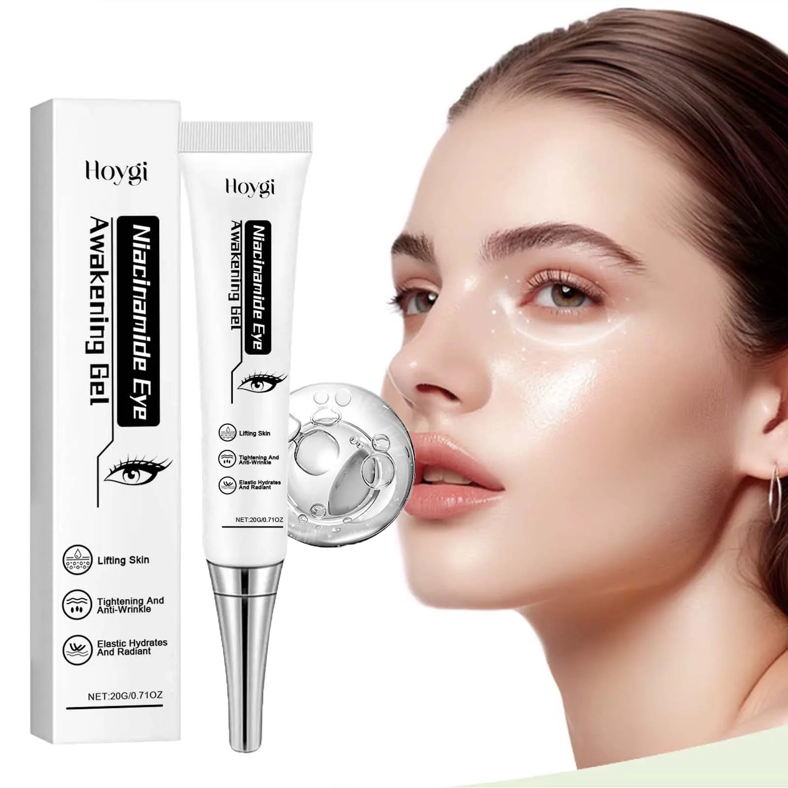 Hoygi Nicotinamide Eye Cream – Dark Circles & Bags Gel Eye Cream Gel Oasis Select 20g