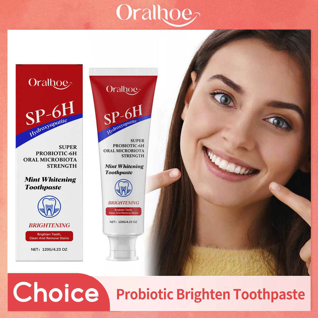 SP-6 Probiotic Toothpaste Whitening Tooth Remove Plaque Stains
