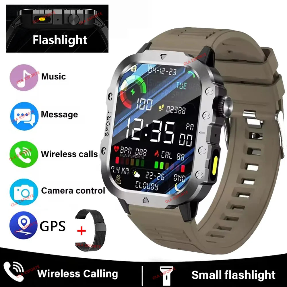 Ola Esporte GPS Smartwatch – ECG, Heart Rate & Bluetooth Call