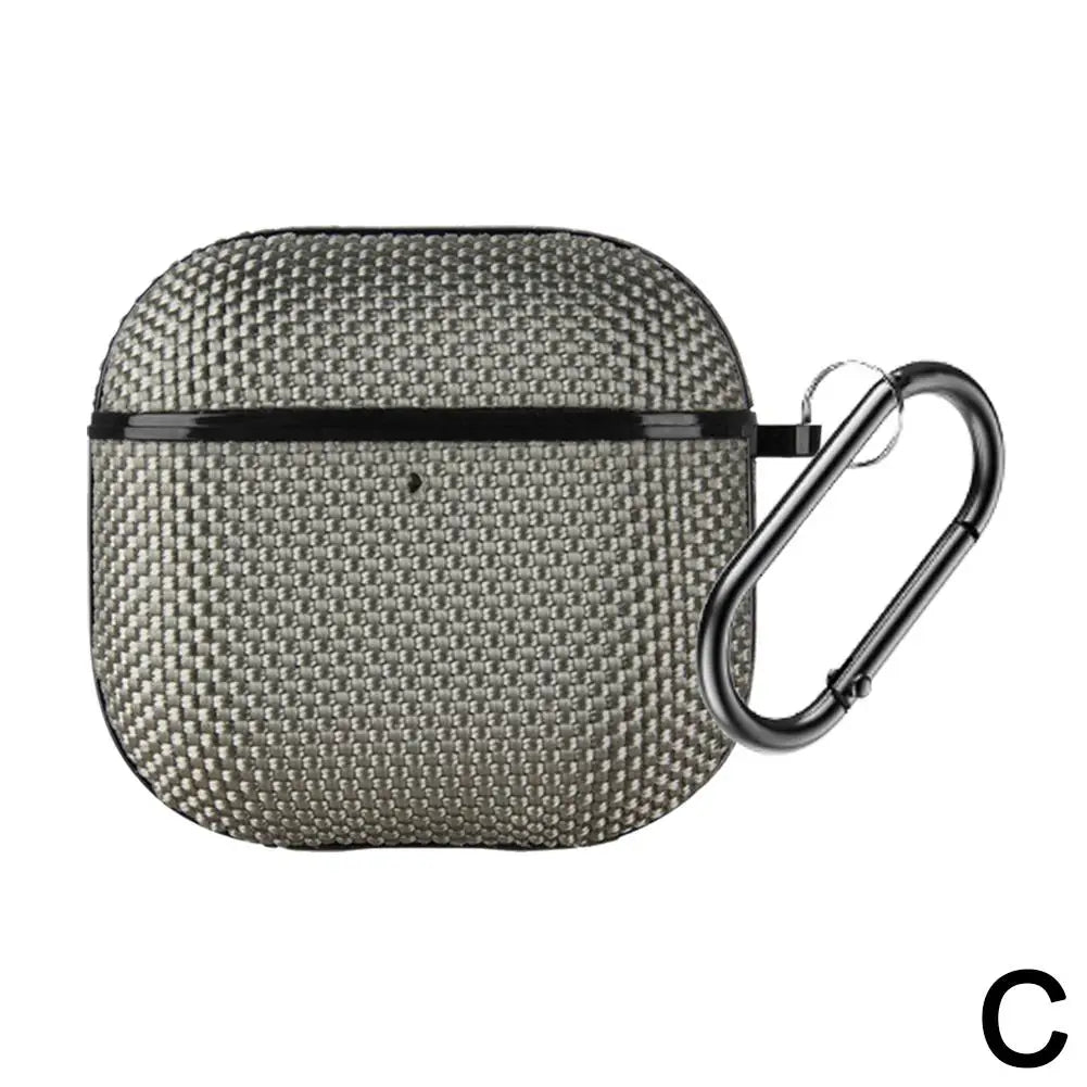 AirPods 4 Waterproof Nylon PC Case with Metal Buckle