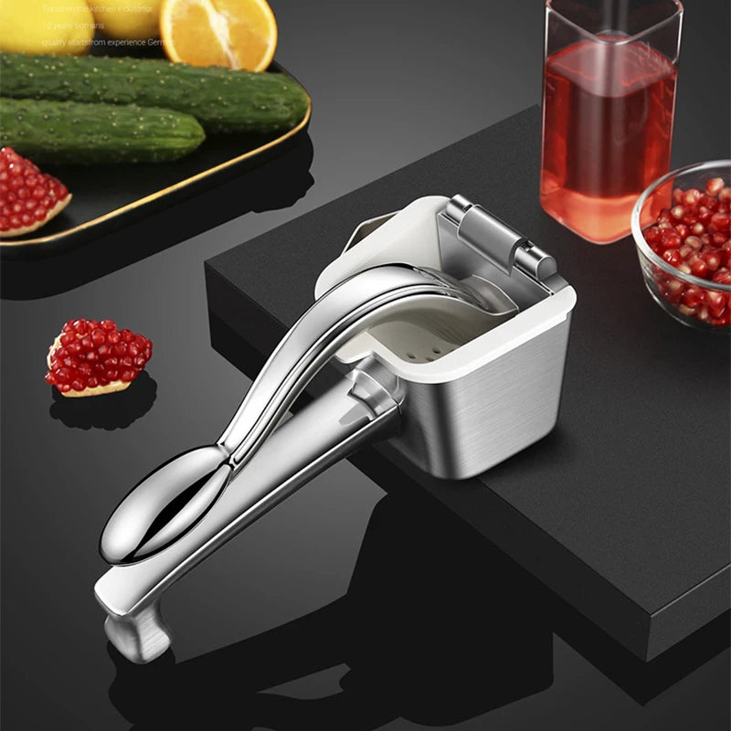 Manual Citrus Juicer | 304 Stainless Steel Lemon & Orange Press