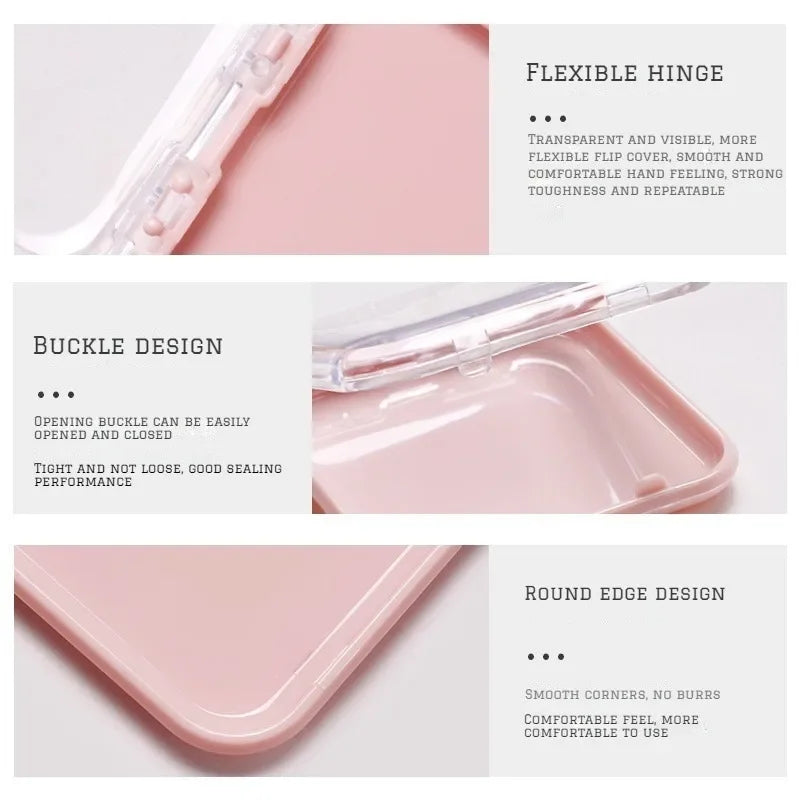 10 Pieces Empty Nail Boxes For Packaging Square Shape Box Wholesale Nail Tips Press On Nail Packaging Case Small Business Oasis Select