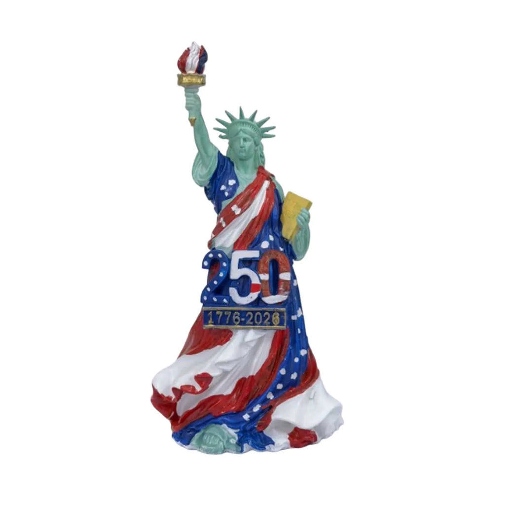 American 250th Anniversary Patriotic Resin Sculpture Ornament Patriotic Sculpture Oasis Select