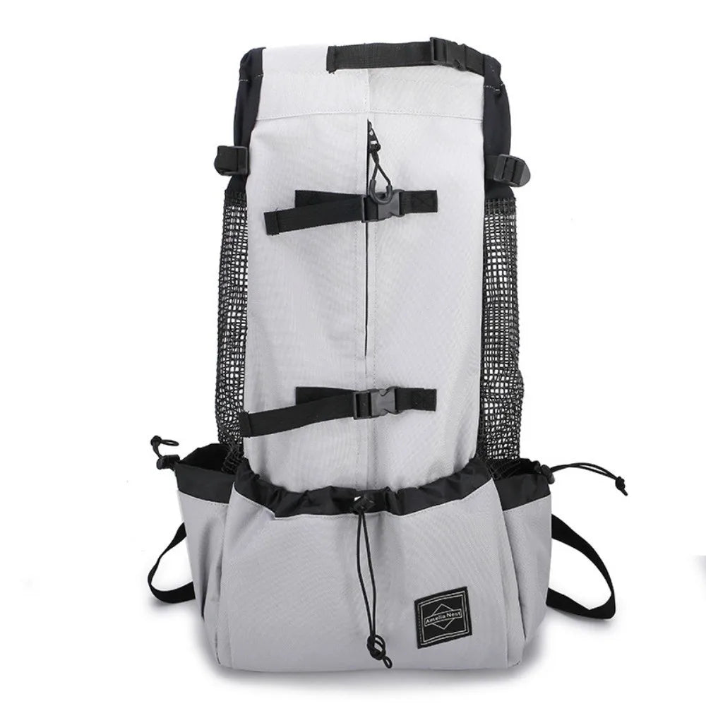 Breathable Mesh Dog Backpack Carrier | Adjustable, Washable S–XL